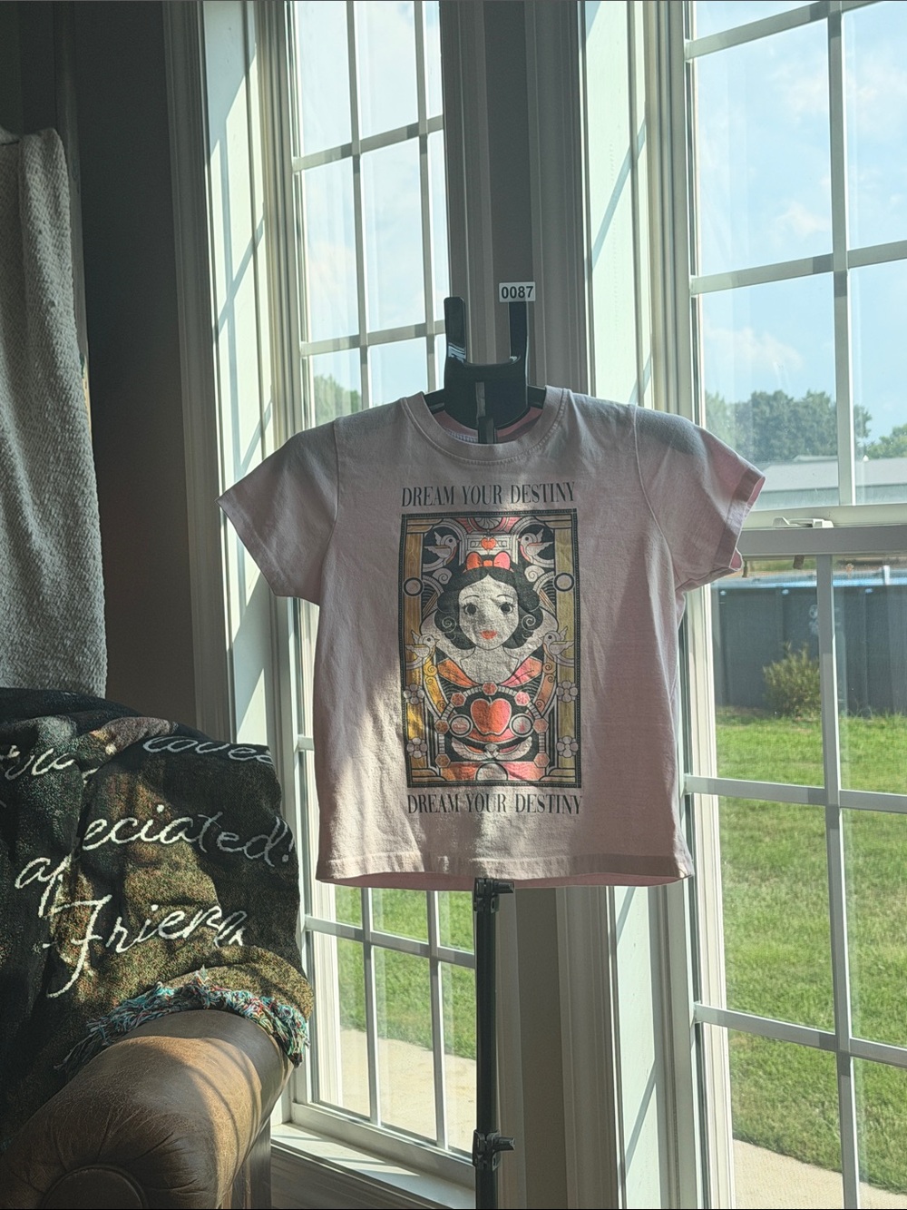 Girls' Pink 'Dream Your Destiny' Graphic Tee